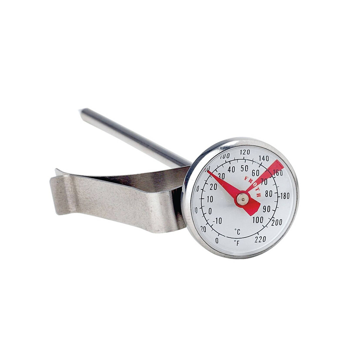 Cuisena Stainless Steel 27mm Dial Milk Thermometer - Silver - Bunnings ...