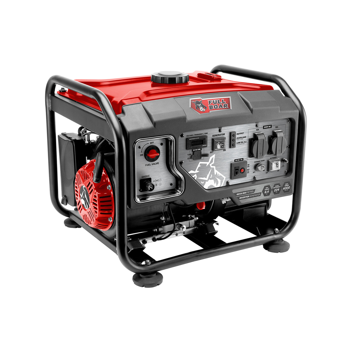 Full Boar 4kVA Petrol Inverter Generator - Bunnings New Zealand