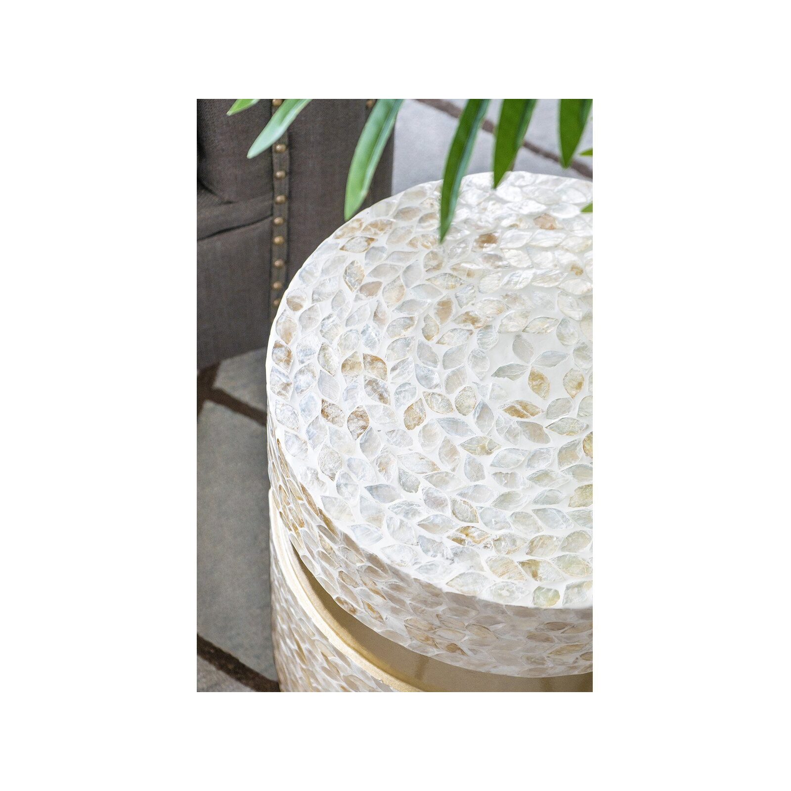 Baha Shell Stool/Table - Bunnings Australia
