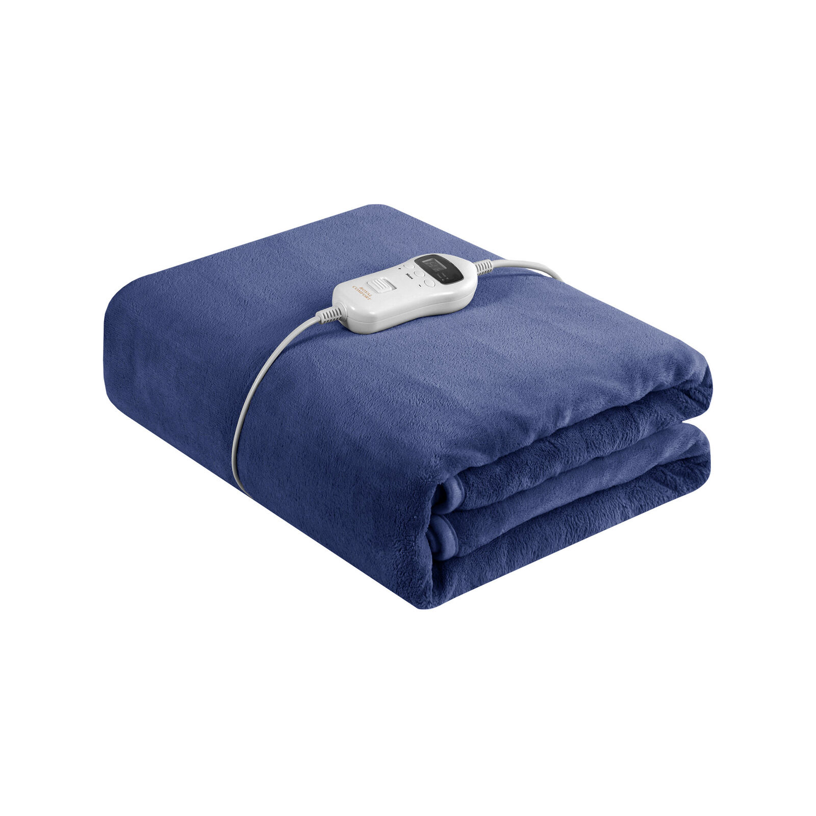 Thermal Blanket 160 X 120 Cm - Navy - Heated Electric Fleece Throw -  Bunnings Australia