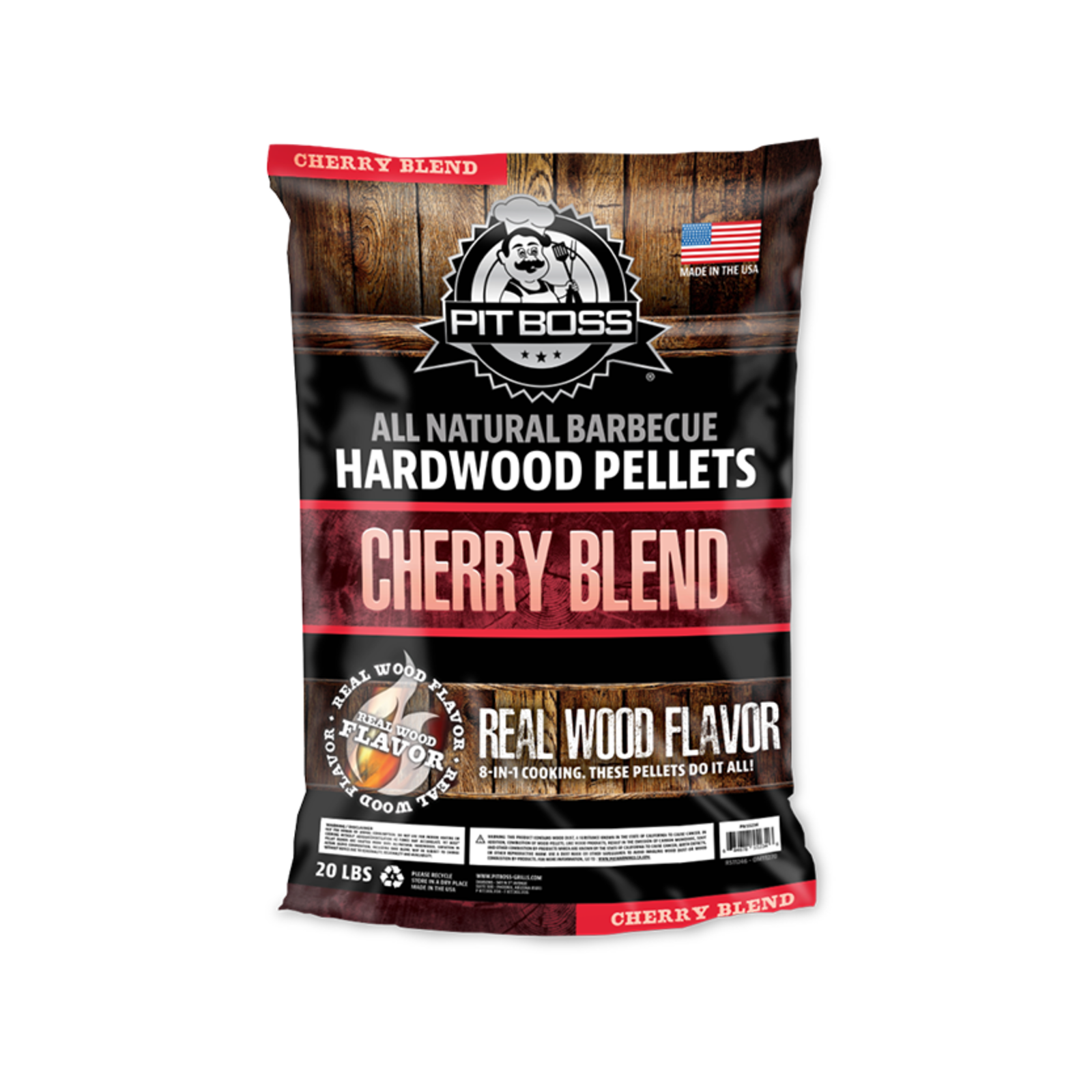 Pit Boss 9Kg Cherry BBQ Pellets - Bunnings Australia