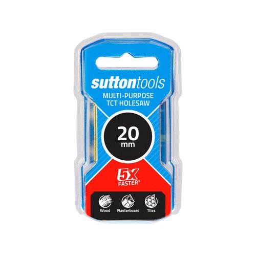 Sutton Tools 20mm TCT Multi-Purpose Seamless Holesaw - Bunnings New Zealand