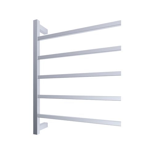 Barelli Brushed Stainless Steel 5 Square Bar Heated Towel Rail - Bunnings  New Zealand