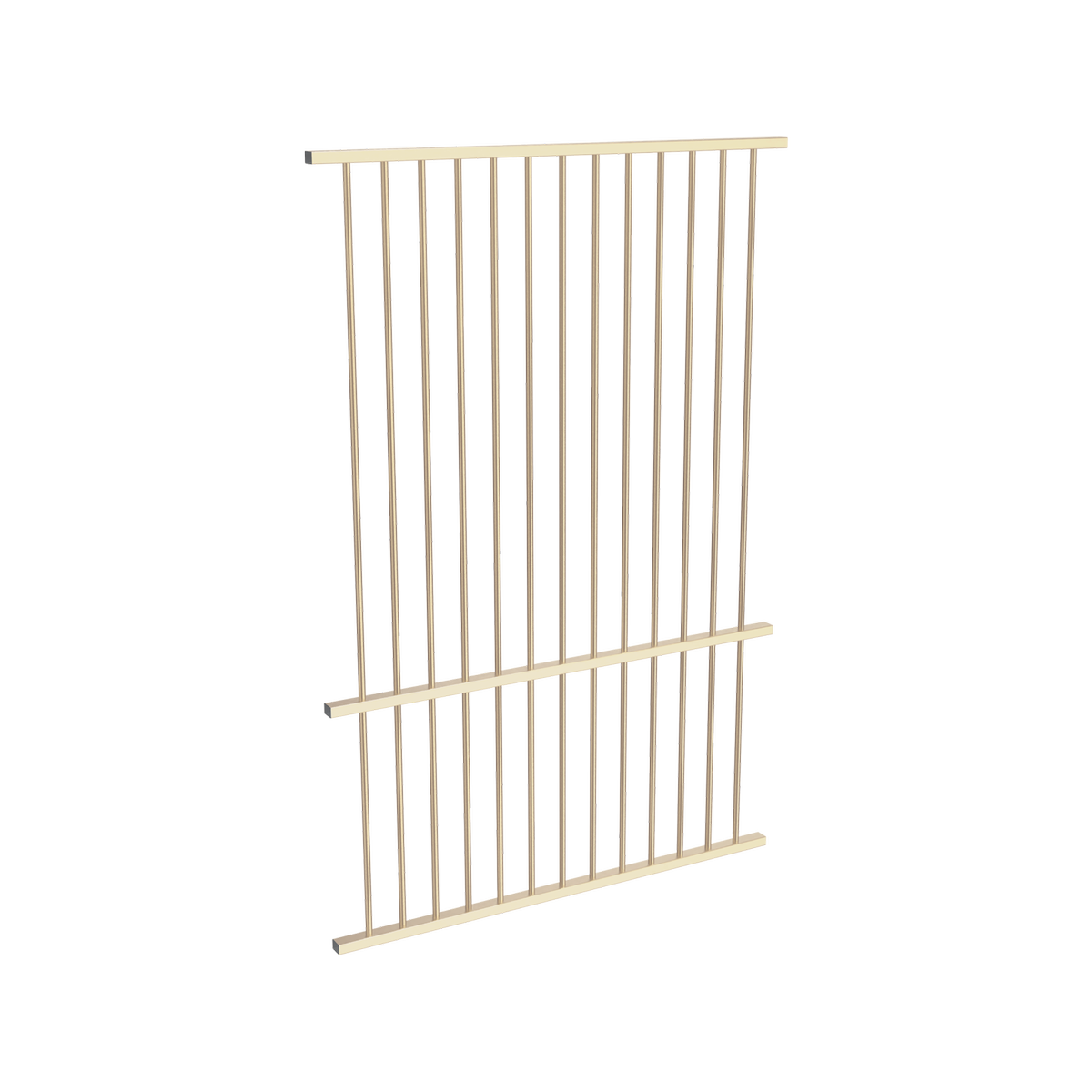 ProtectorAl 350 - 1200 x 1800mm Primrose Aluminium Flat Top Pool Fence ...