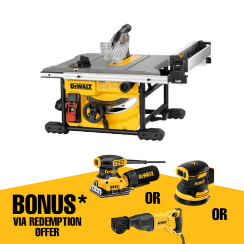 DeWALT 1850W 210mm Portable Table Saw - Bunnings New Zealand