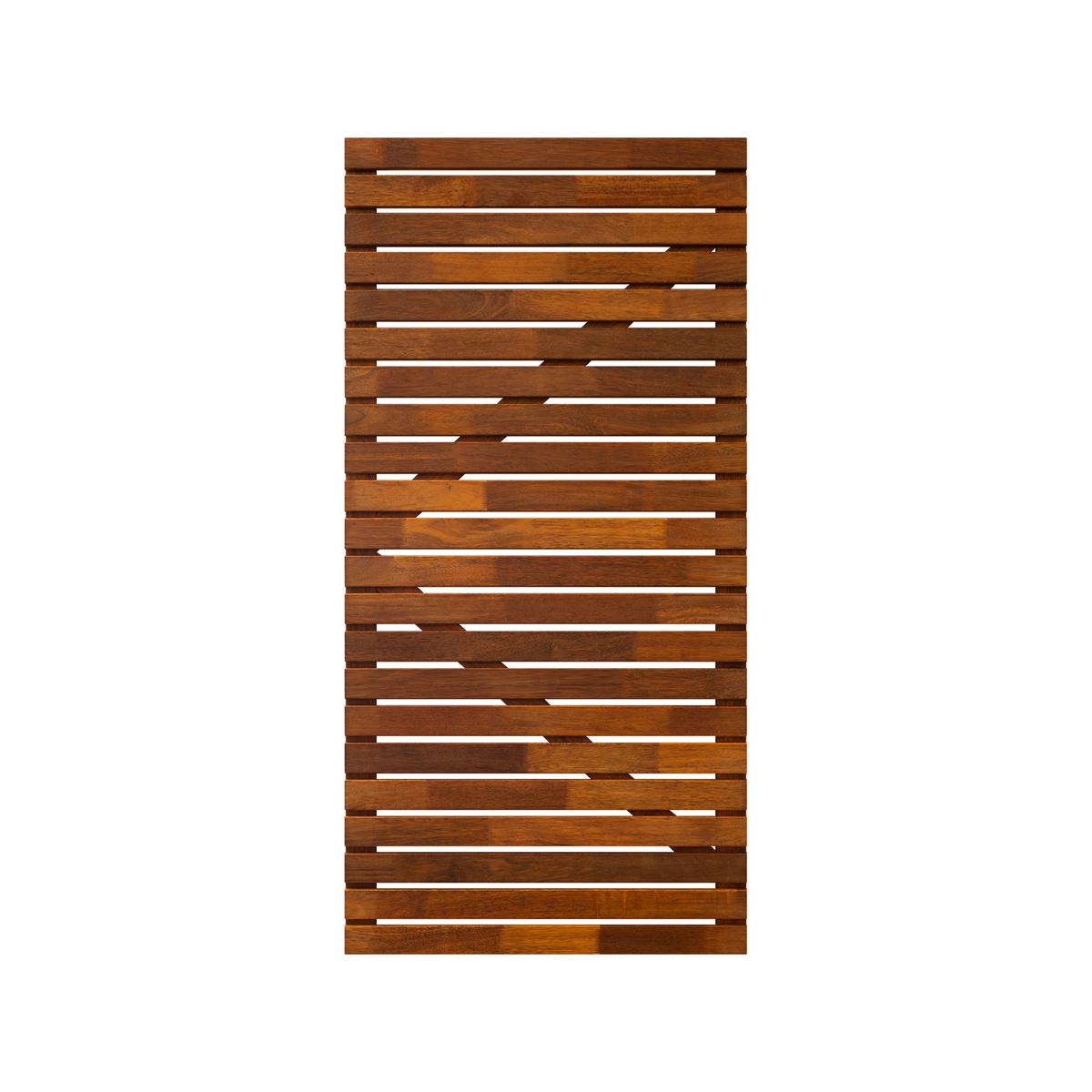 SpecRite 1833 x 900mm Pre-Oiled Merbau Horizontal Slat Gate - Bunnings ...