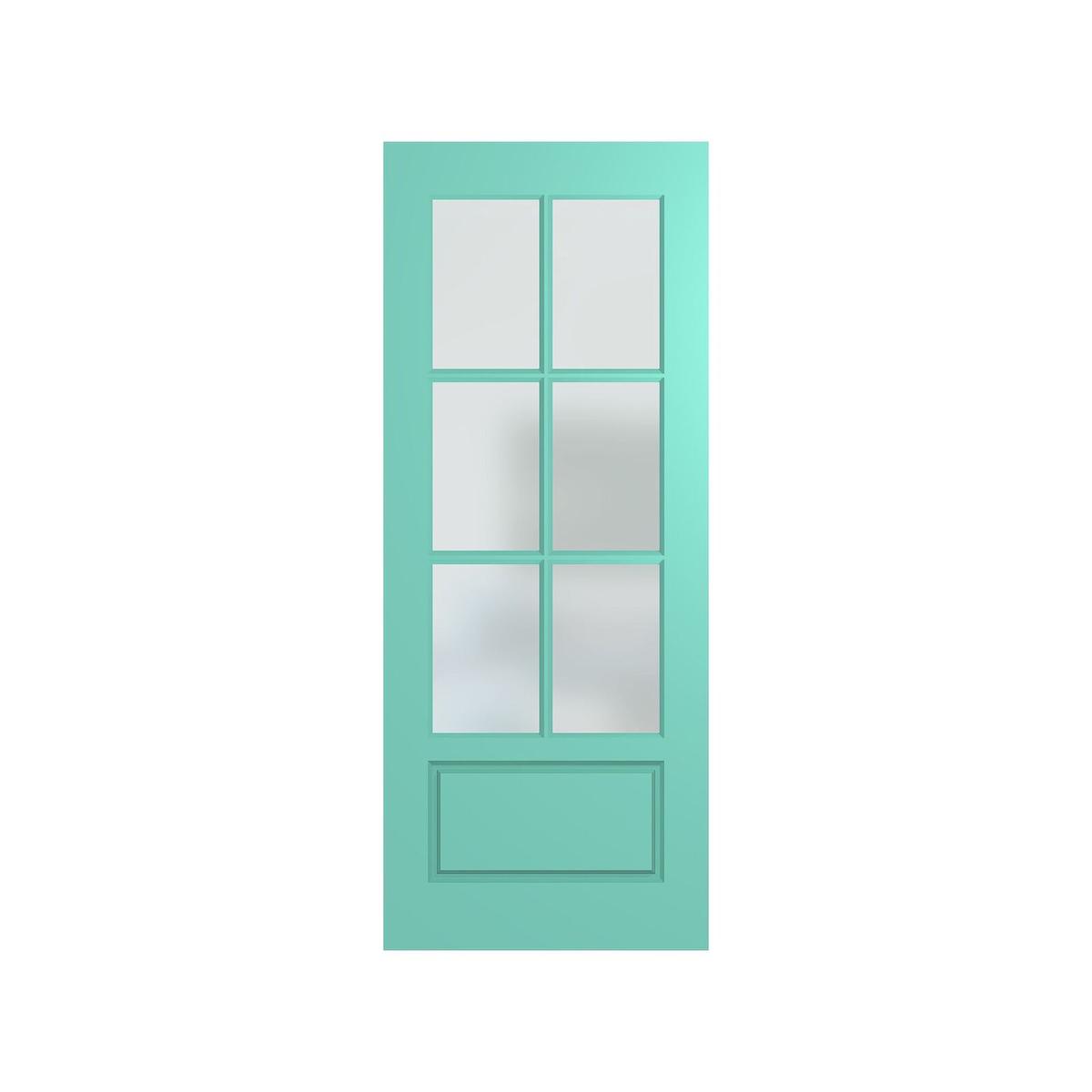 Hume 2040 x 820 x 40mm Haven Translucent Laminated Glass Entrance Door ...