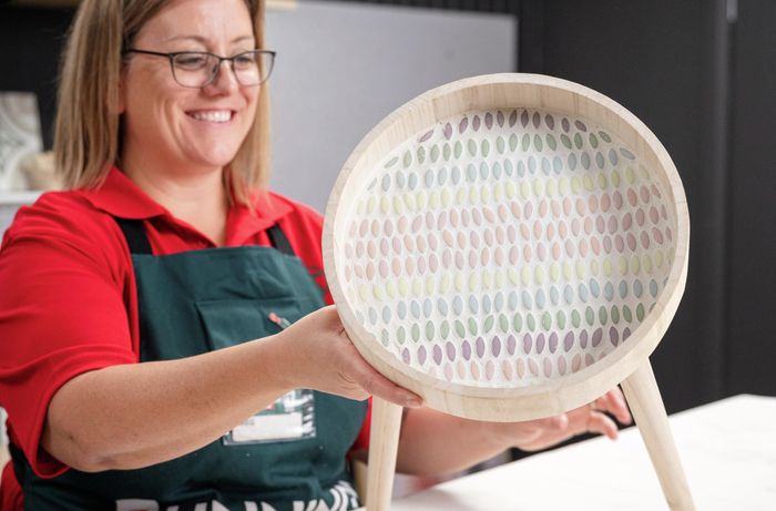 How To Make A Mosaic Side Table - Bunnings Australia