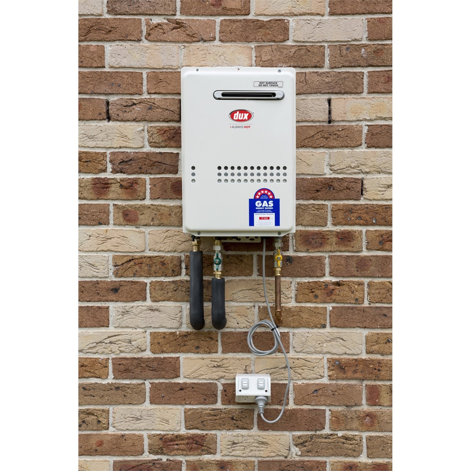 Dux 26L/min Condensing Continuous Flow Water Heater - 60° LPG - Bunnings  Australia
