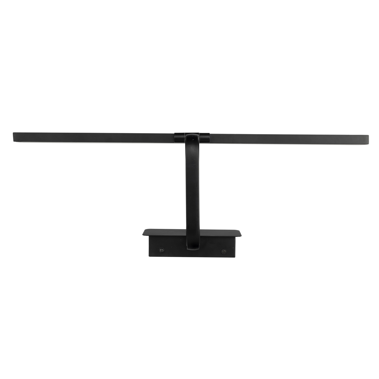 Brilliant 57cm 12W Black Frida Adjustable Bathroom Vanity and Picture ...