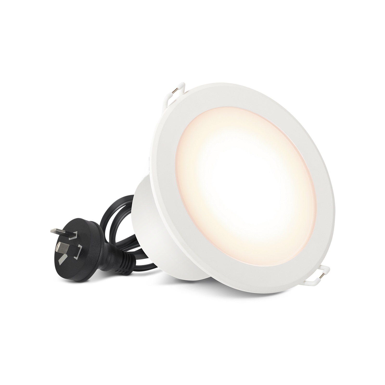 HPM 90mm 7W White Tricolour Dimmable LED Downlight - Bunnings Australia