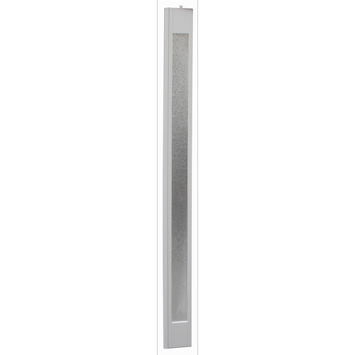 Pillar 15 x 203cm White Platinum PVC Concertina Door Panel Bunnings