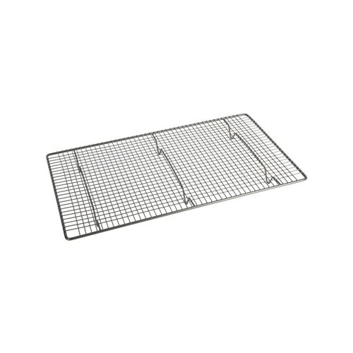 Mastercraft 46x26cm Carbon Steel Non-stick Cooling Tray Rack - Black ...