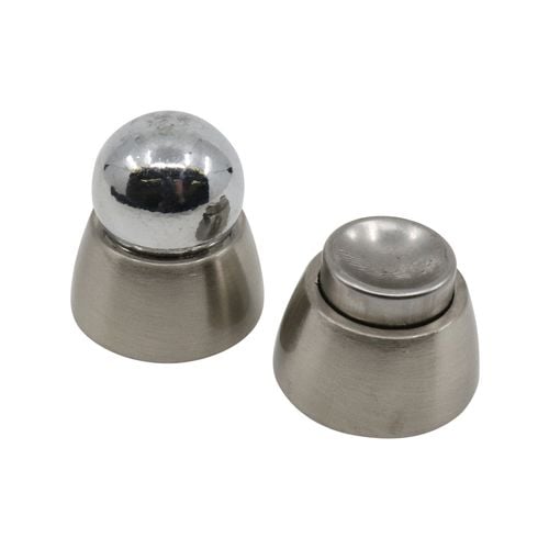Adoored 55mm Chrome Satin Sphere Door Stop - Bunnings Australia