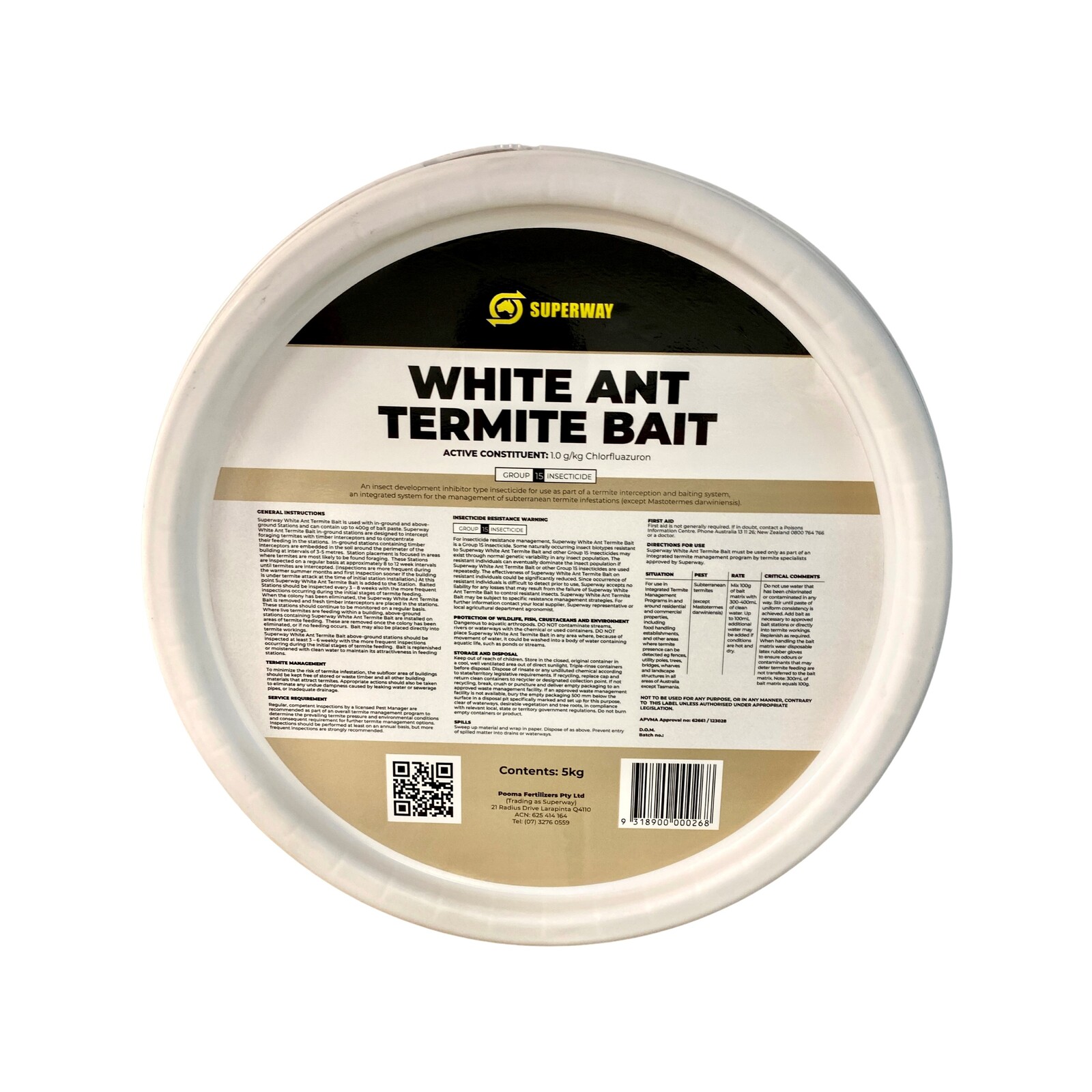 Superway 5kg White Ant Termite Bait Bunnings Australia