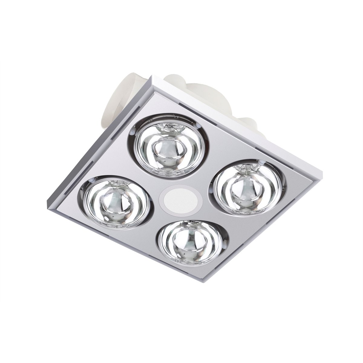 Heller White 3 In 1 LED Bathroom Heater Light - Bunnings Australia