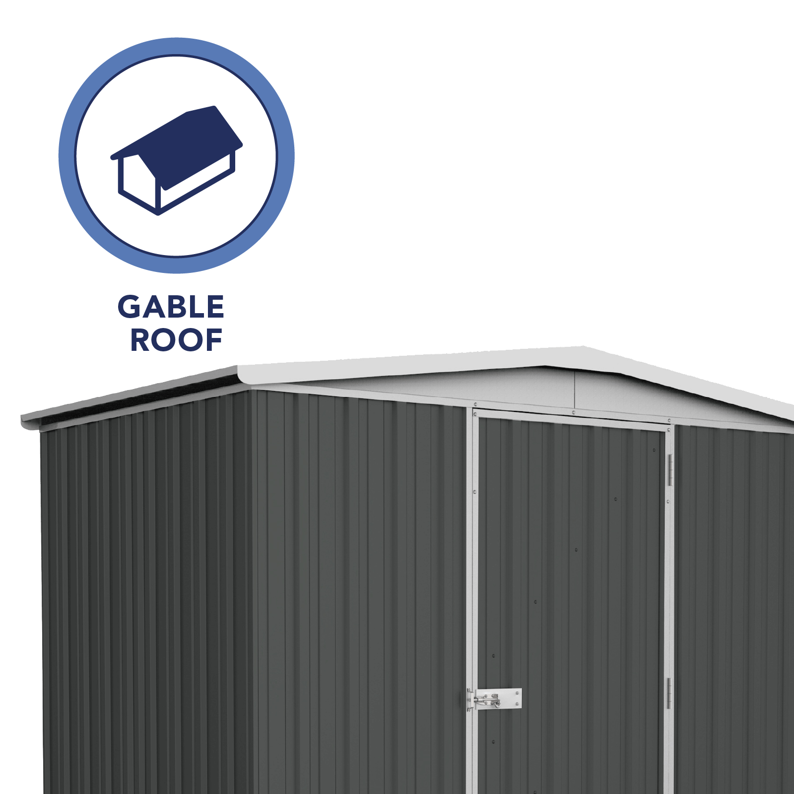 Absco Sheds 2.26 x 1.44 x 2.0m Monument Regent Single Door Garden Shed ...