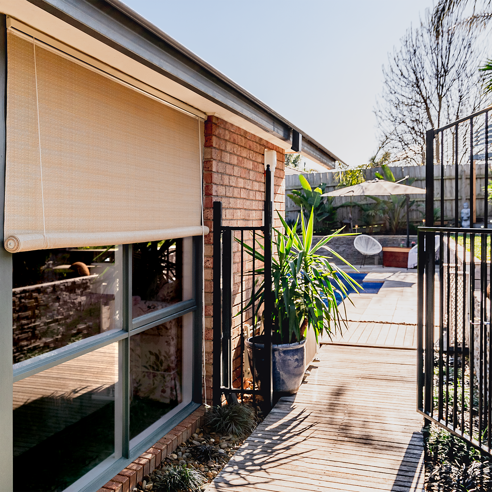 bunnings out door blinds