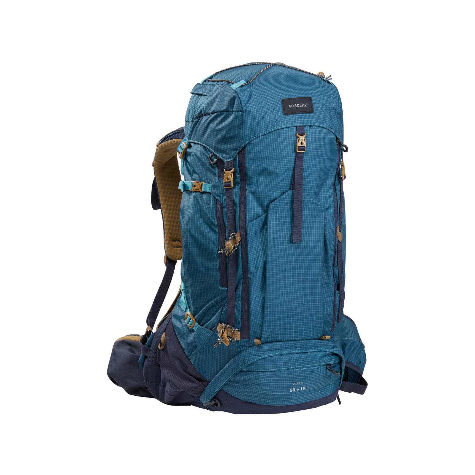 Forclaz Men s Mt500 Trekking Backpack Dark Petrol Blue