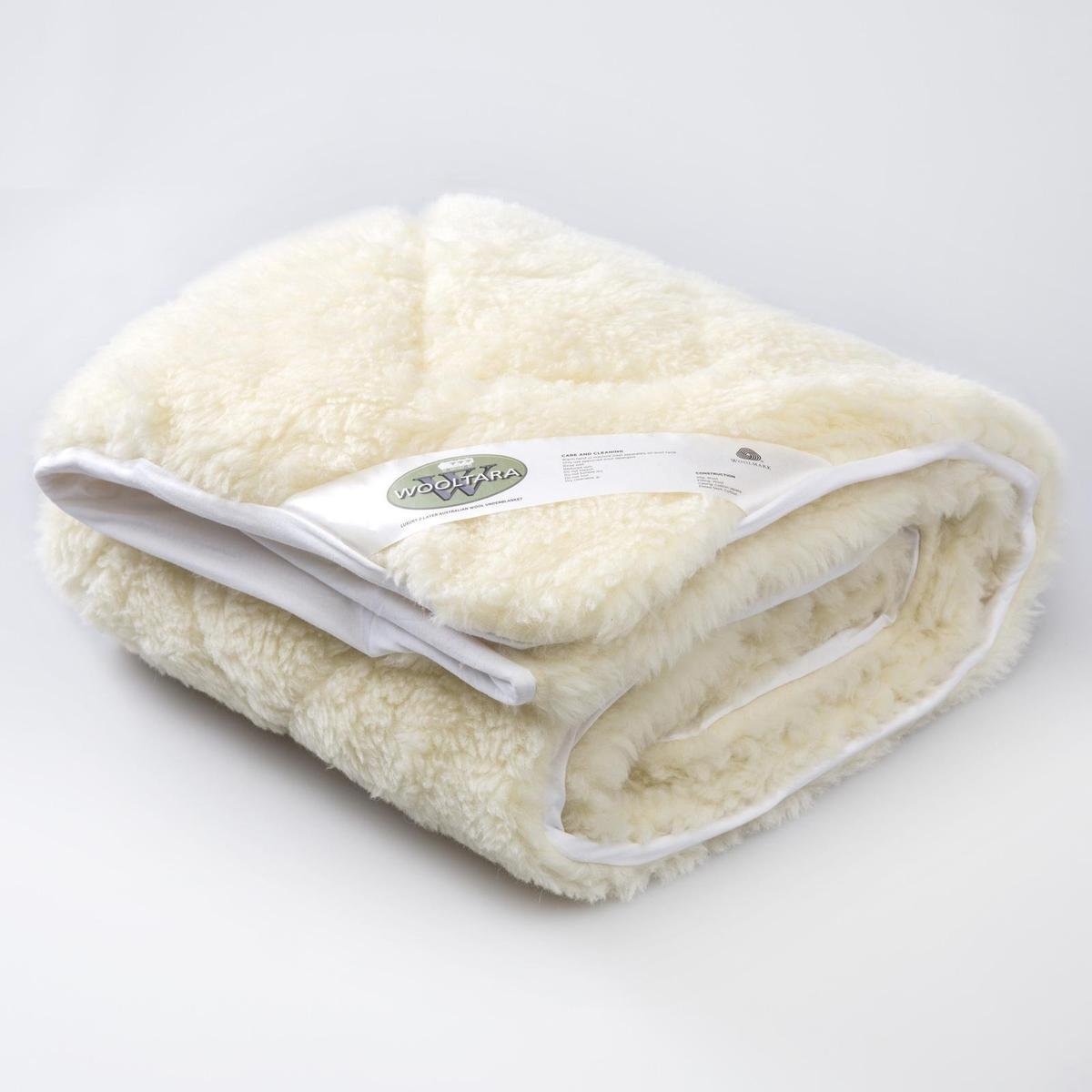 Wooltara Imperial Luxury 2 Layer Reversible Washable Australian Wool  Underblanket - King Bed - Bunnings Australia