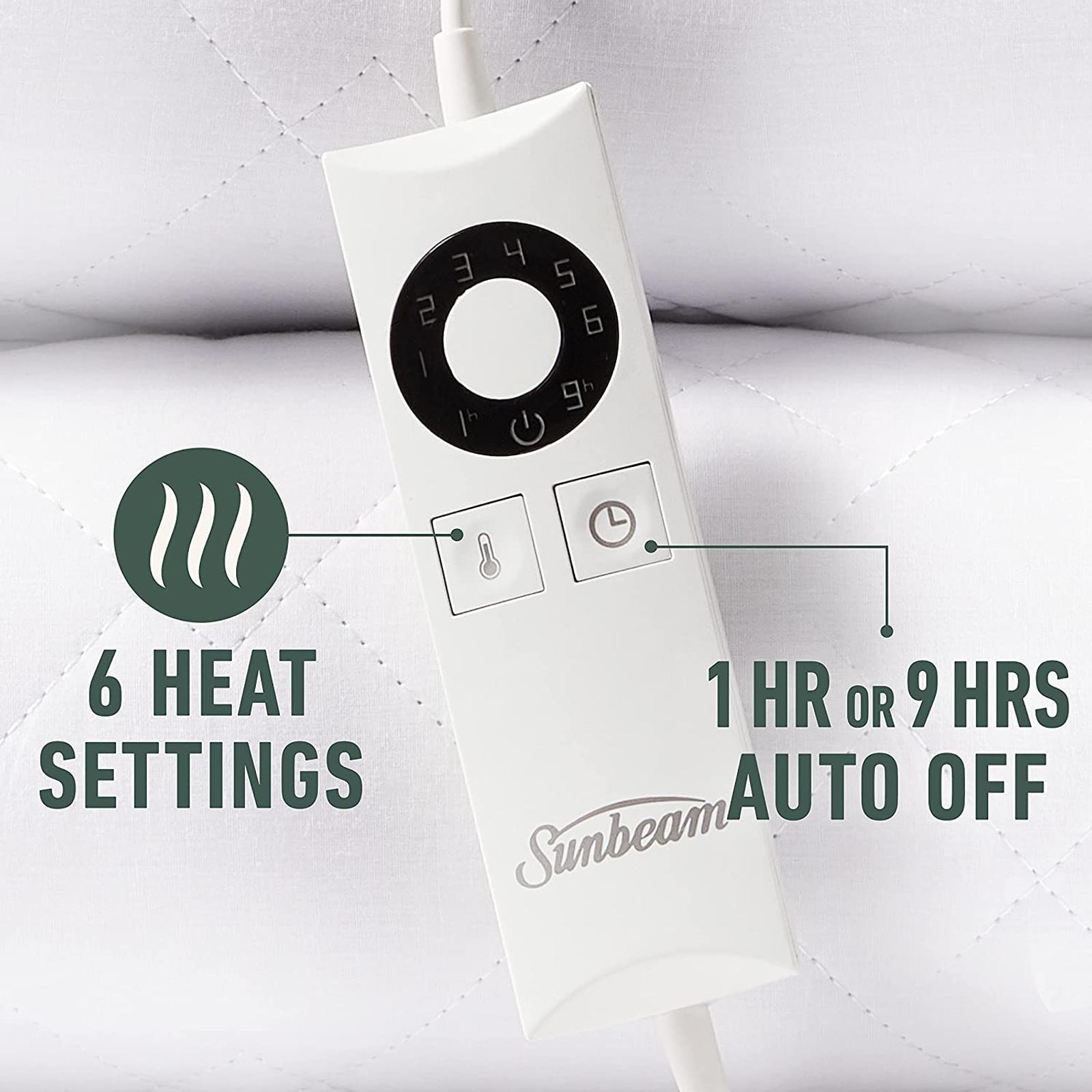 Sunbeam Sleep Perfect Wool Fleece Heated Soft Washable Blanket - King -  Bunnings Australia