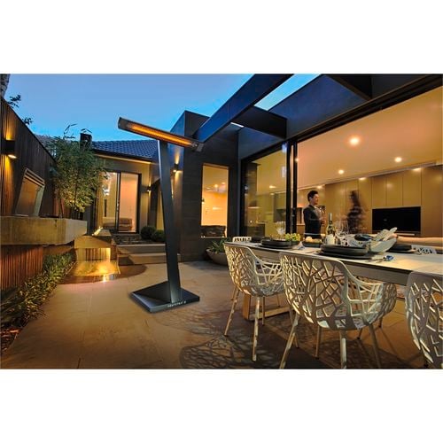 Heatstrip 2200W Outdoor Portable Electric Infrared Heater - Bunnings  Australia