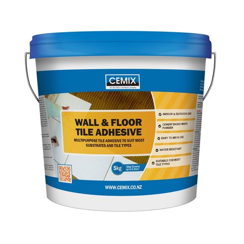 Cemix 5kg Wall And Floor Tile Adhesive - Bunnings New Zealand