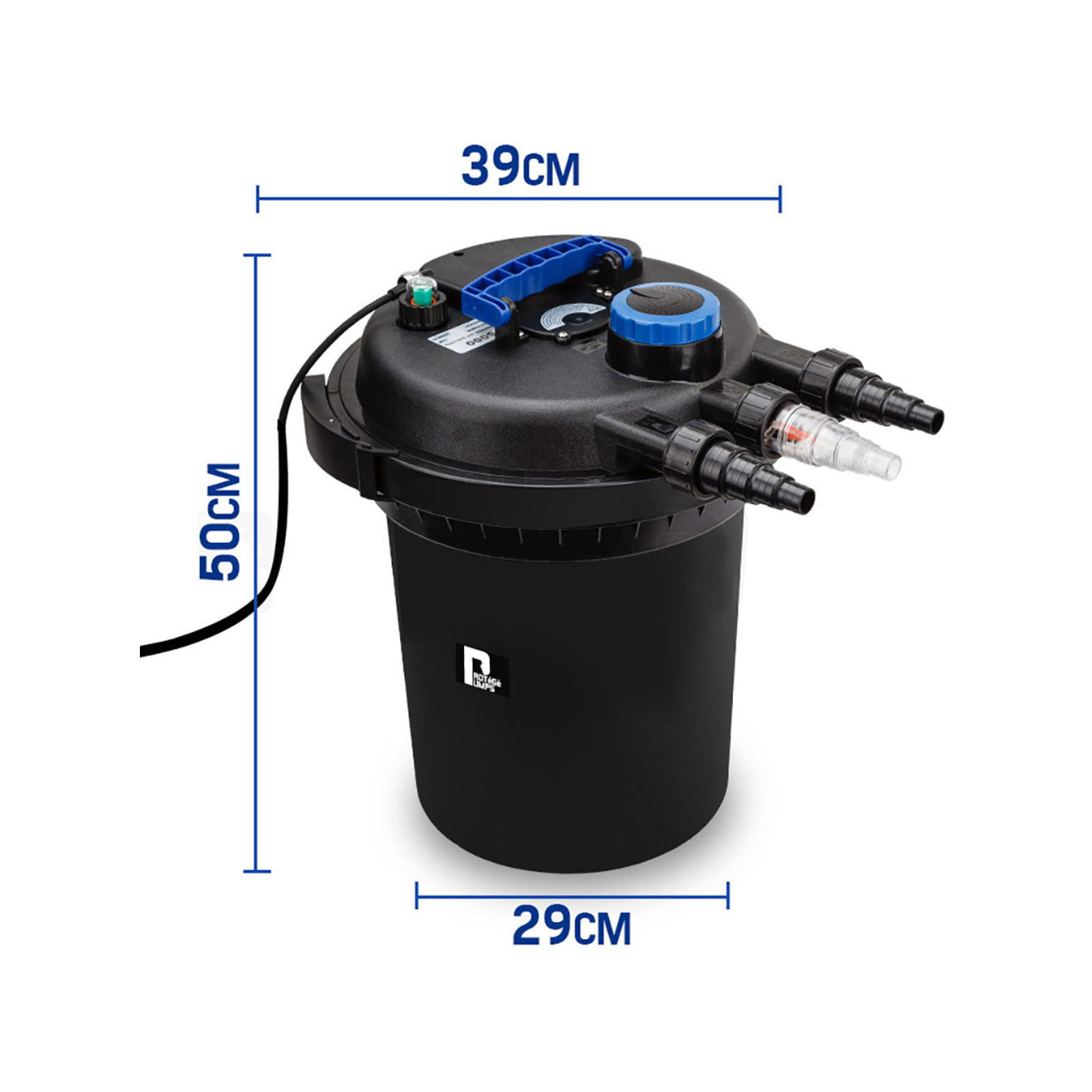 PROTEGE Aquarium External Canister Filter Aqua Fish Tank Pond Water UV ...