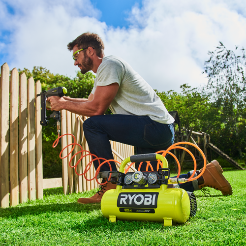 Ryobi air on sale compressor portable