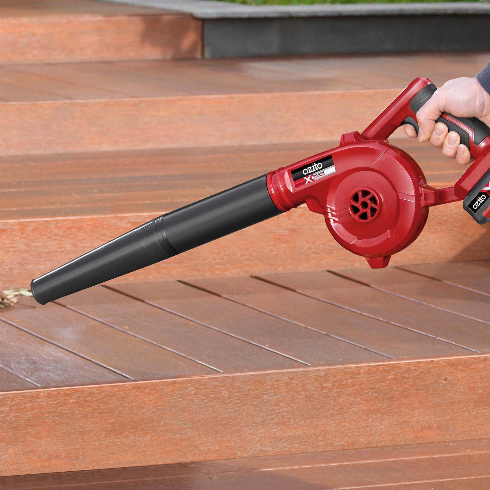 Bunnings ozito 2025 leaf blower