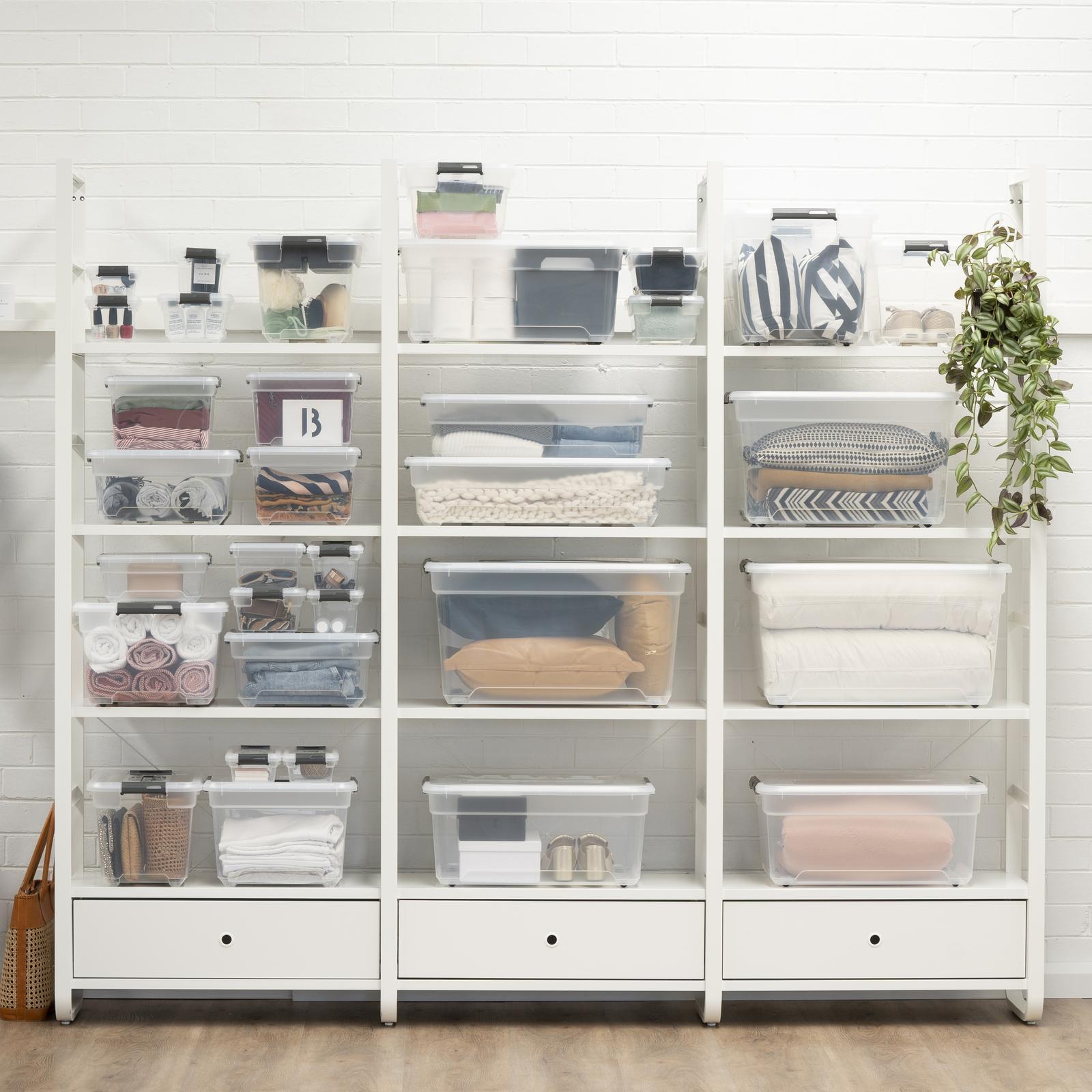 Ezy Storage 18L Solutions+ Storage Container - Bunnings Australia