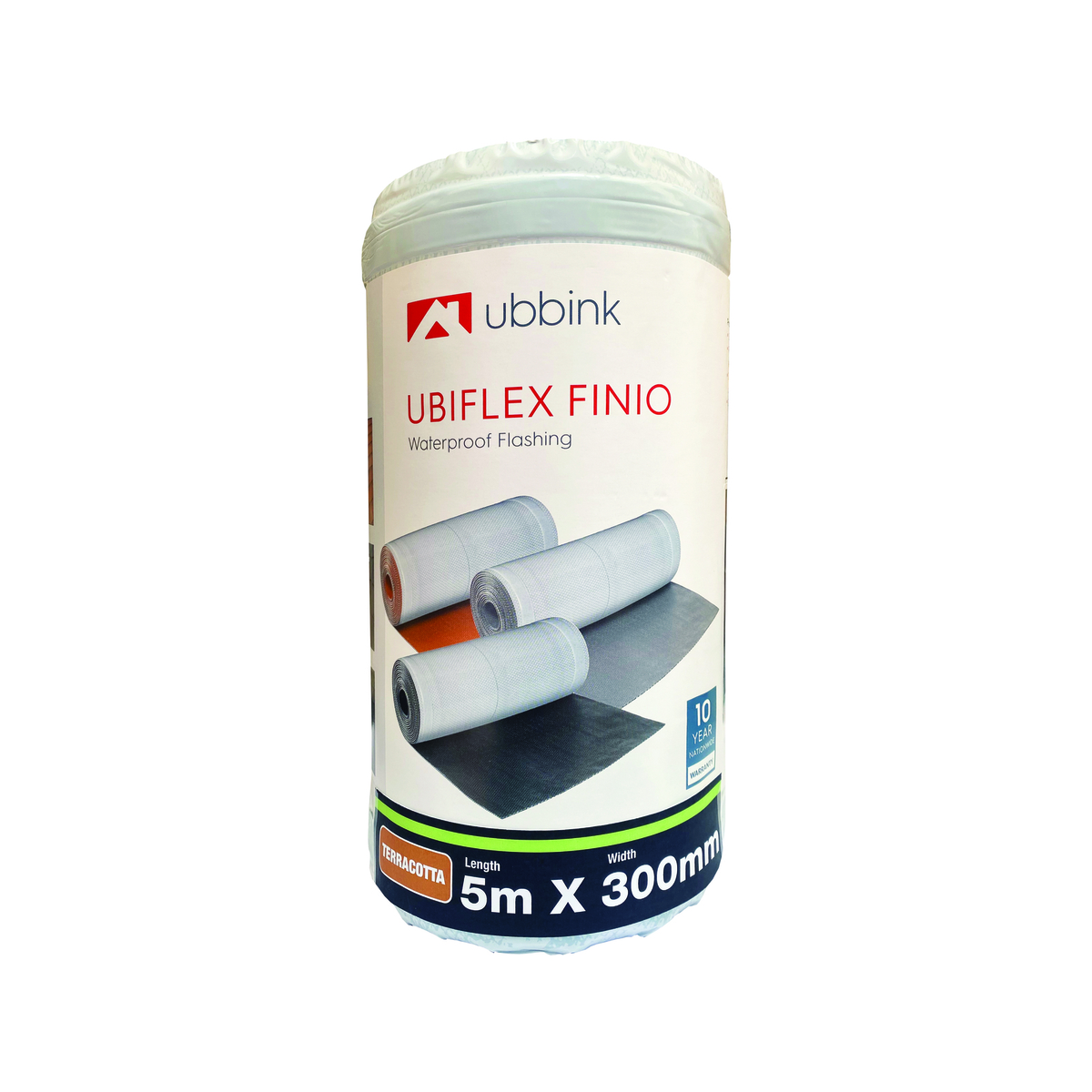 CAgroup 300mm x 5m Terracotta Ubiflex Finio Flashing - Bunnings Australia