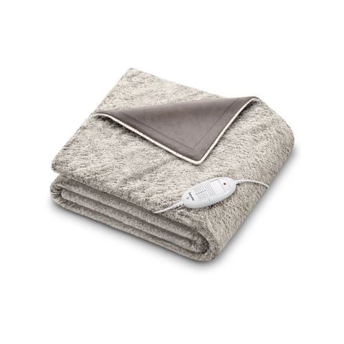 Beurer Electric Heated Throw Toffee HD75NORDIC - Bunnings Australia