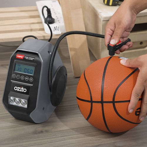 Ozito 12V-DC 240V-AC Dual Power Inflator DPI-6000 - Bunnings Australia
