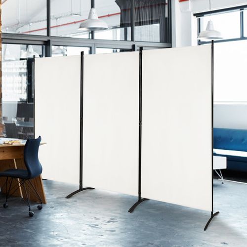 Costway 3 Panel Room Divider Folding Privacy Screen Wall Partition ...