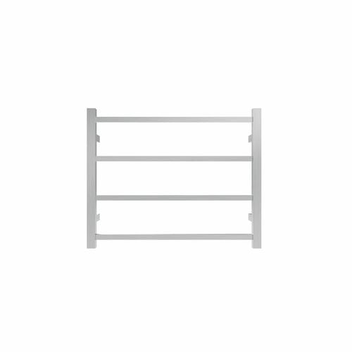 Commercial Square 4 Bar Brushed Stainless Steel PVD Heated Towel Rail -  Bunnings Australia