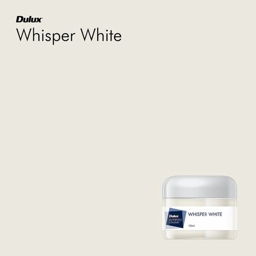 Dulux 100ml Whisper White Sample Pot Bunnings Australia — free download