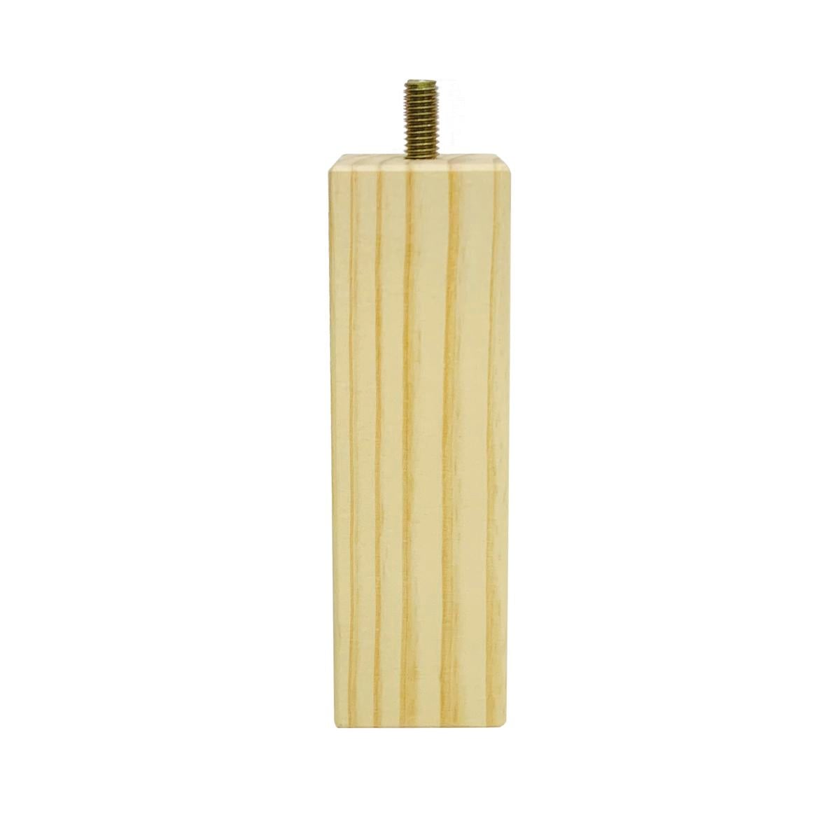 Adoored 150mm Rustic Square Timber Furniture Leg - Bunnings Australia