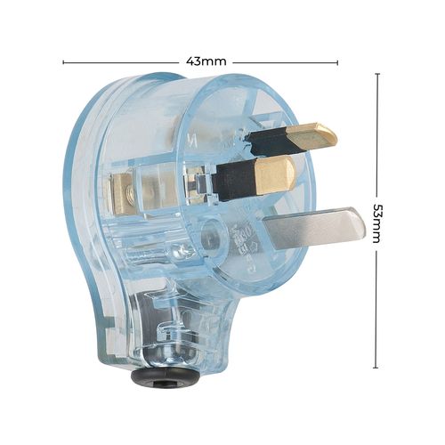 DETA 10 Amp Clear Side Entry Plug Top - Bunnings Australia