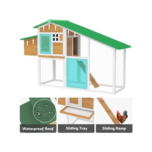 advwin-chicken-coop-rabbit-hutch-wooden-large-chick-house-bunnings