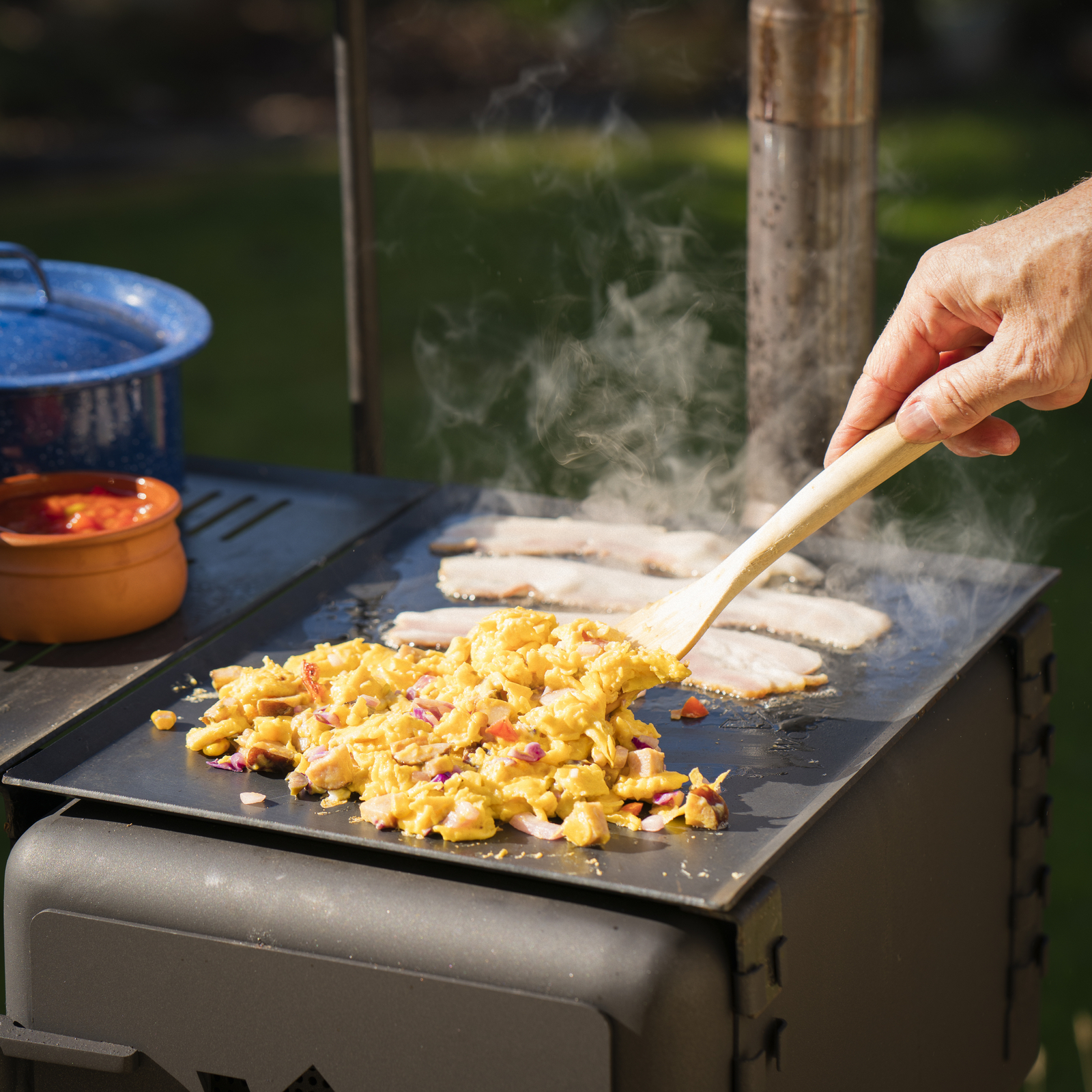 Wooshka Wood Fired Outdoor Stove - Bunnings Australia