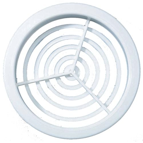 Haron 76mm White Round Eave Vent - 2 Pack - Bunnings Australia