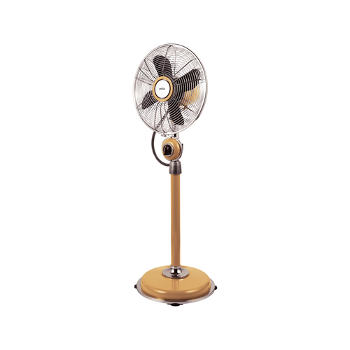 Mistral 30cm Caramello Retro Pedestal Fan - Bunnings Australia