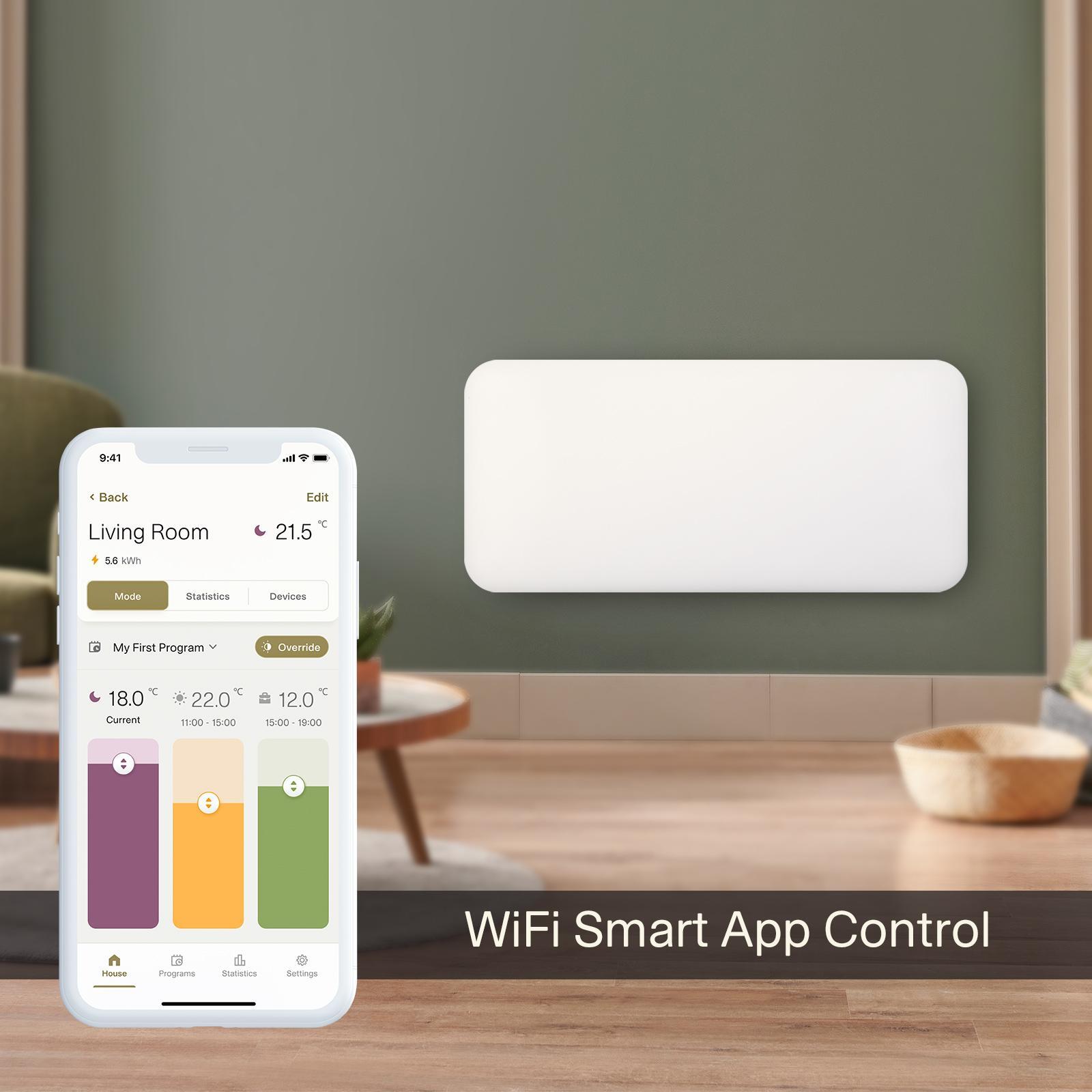 Mill 1500W Smart Wi-Fi Invisible Panel Heater - Bunnings Australia