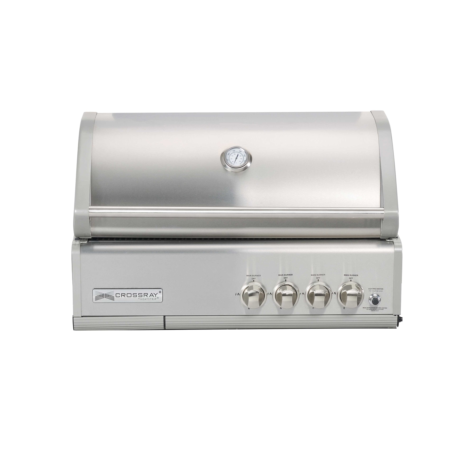 Crossray Stainless Steel 4 Burner In Built Infrared BBQ Bunnings