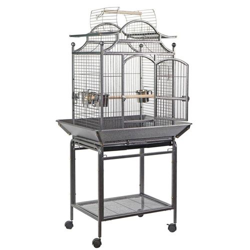 Photo inspiration: Gallery Detail: Yes4Pets Large Bird Budgie Cage Parrot Aviary Carrier With Stand