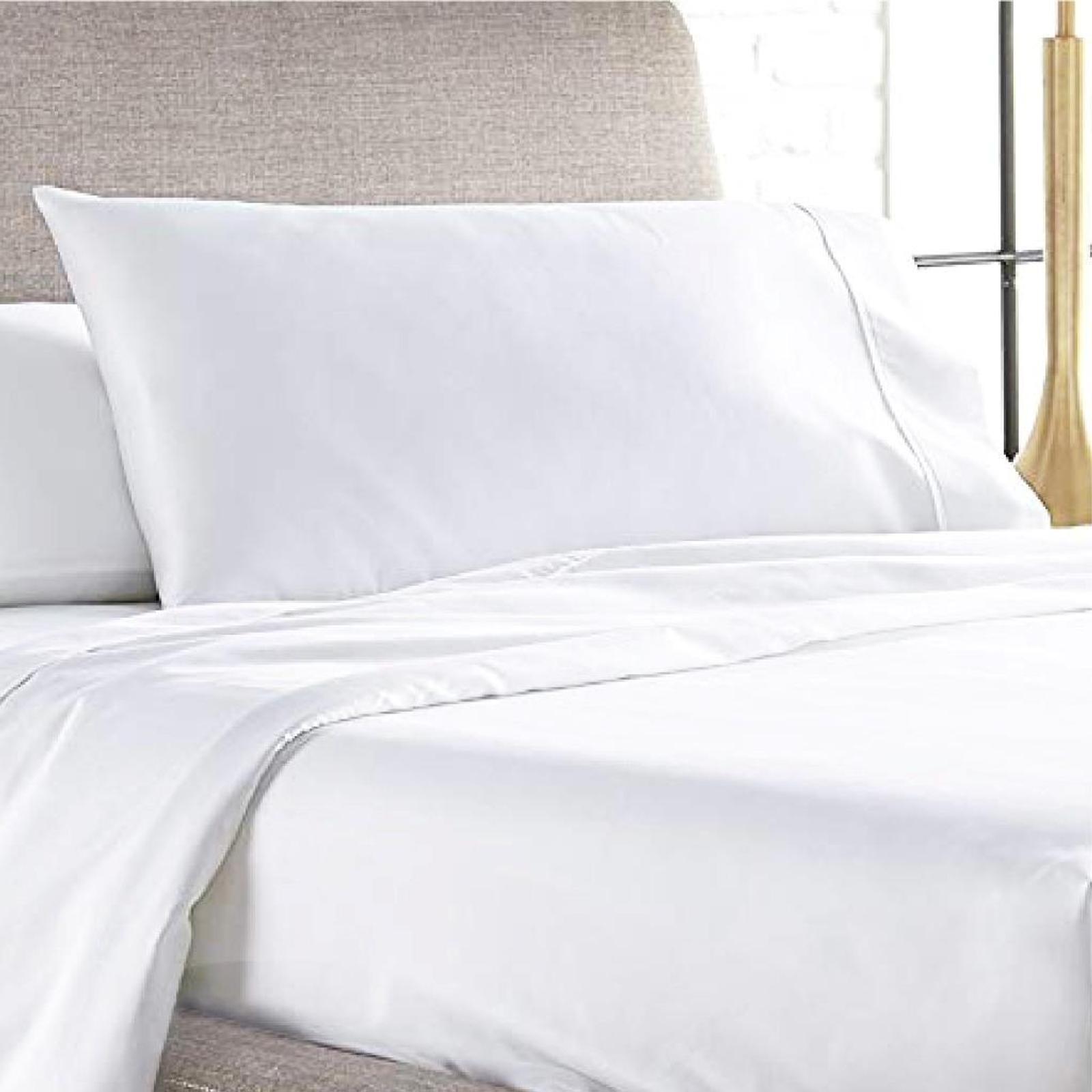 Cotton Delight Standard Pillow Shams Set Of 2 - 100% Natural Cotton, 600 Thread Count, 20x26 Inch With Flange