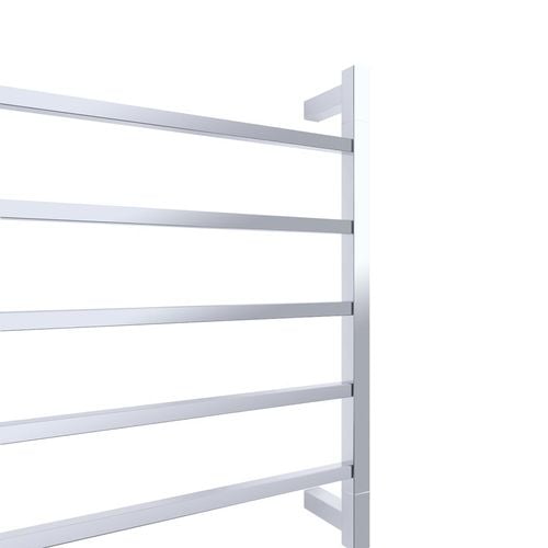 Barelli Brushed Stainless Steel 5 Square Bar Heated Towel Rail - Bunnings  New Zealand