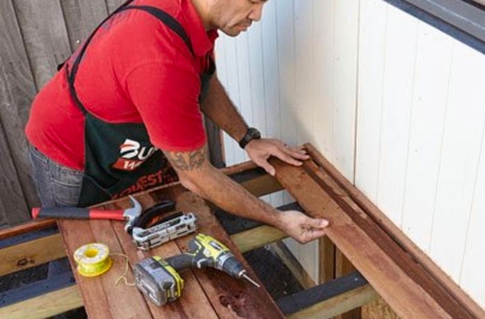 How To Lay Decking - Bunnings Australia