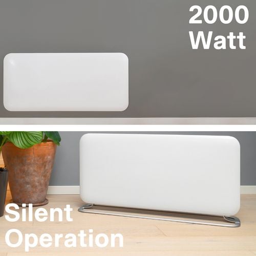 Mill 2000W White Panel Heater - Bunnings New Zealand